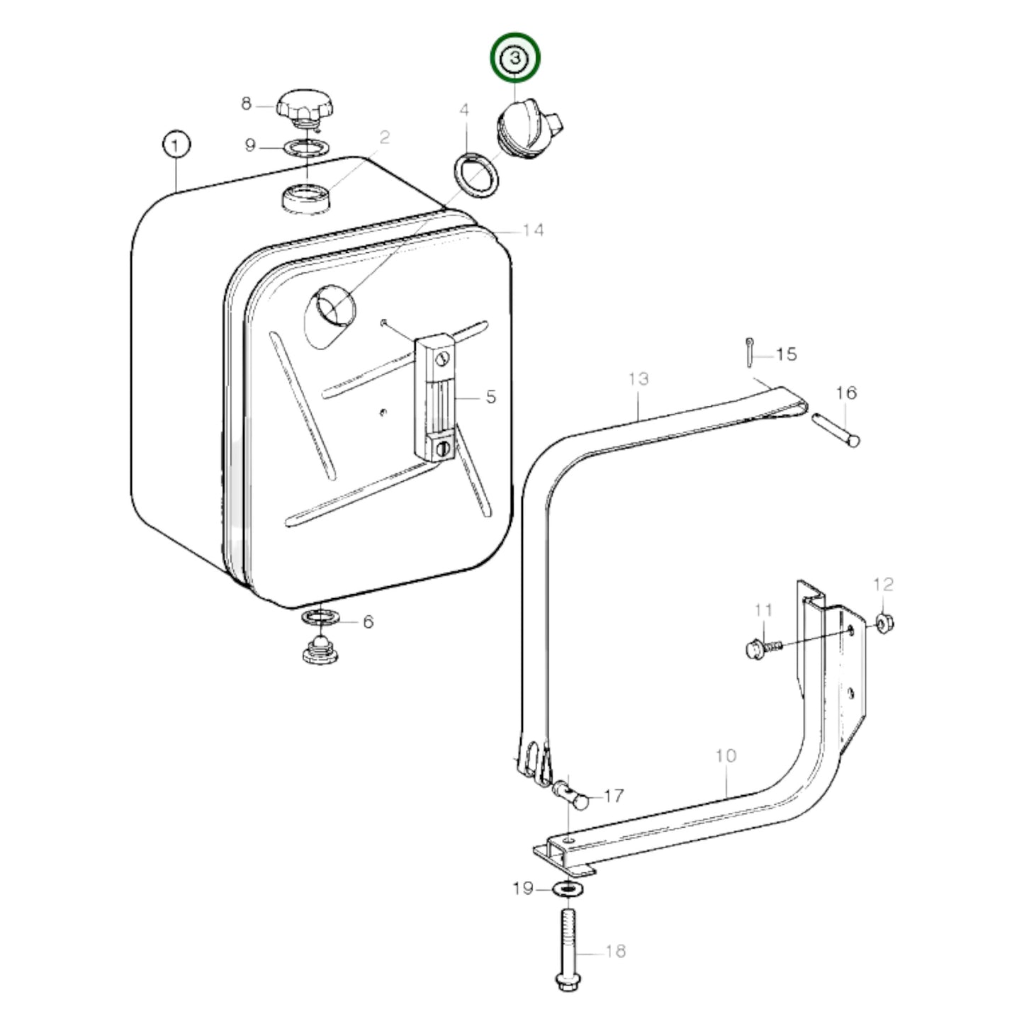 9957013 - Filler Cap