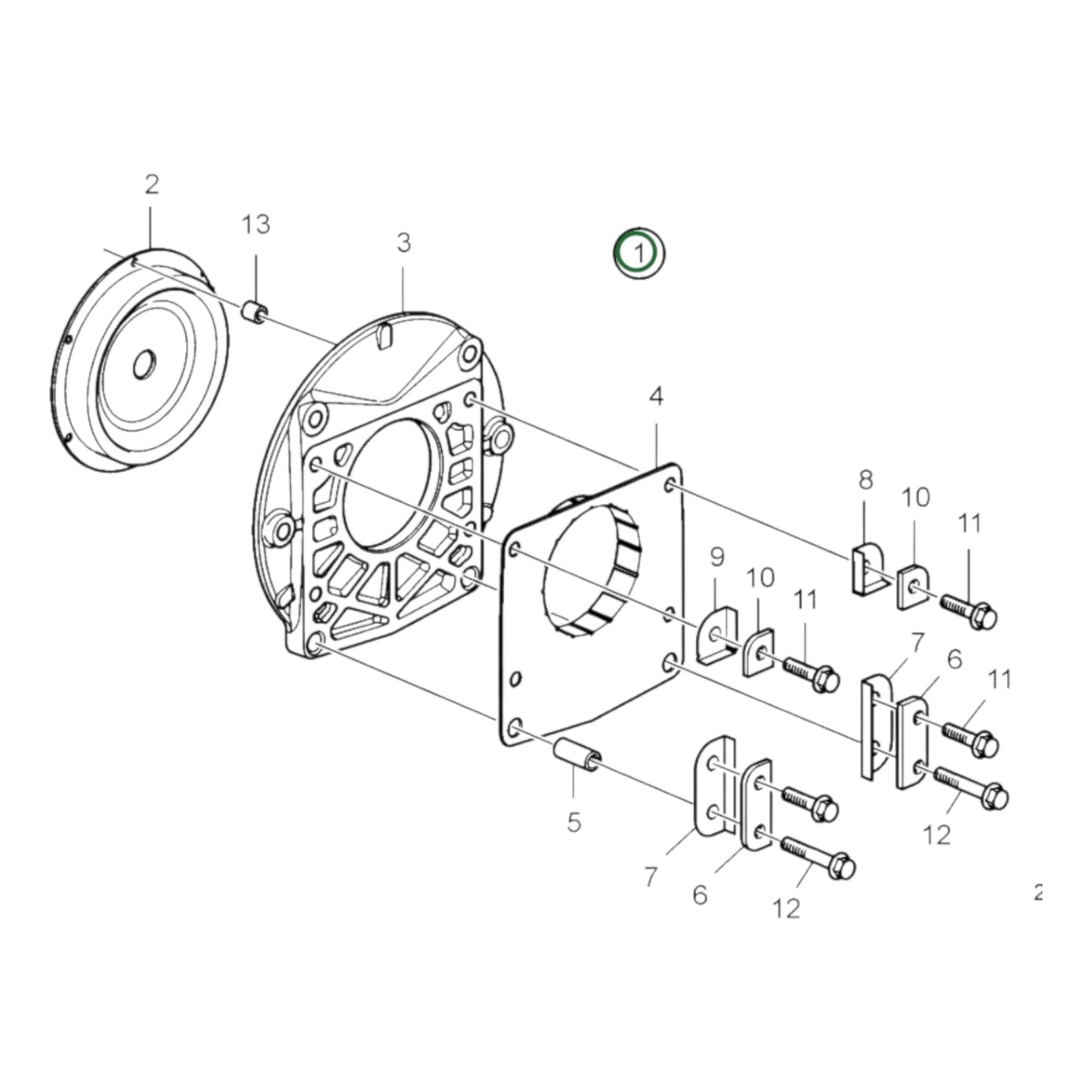 22567193 - Engine Bracket Kit