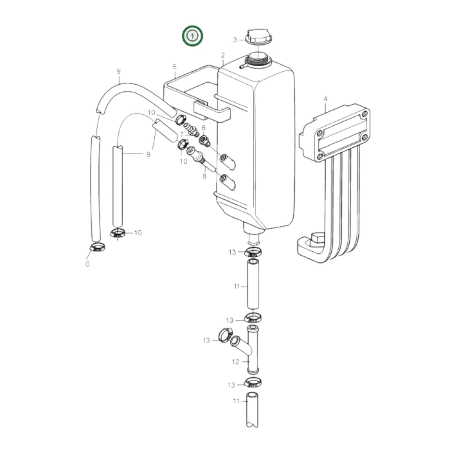 21656191 - Expansion Tank Kit