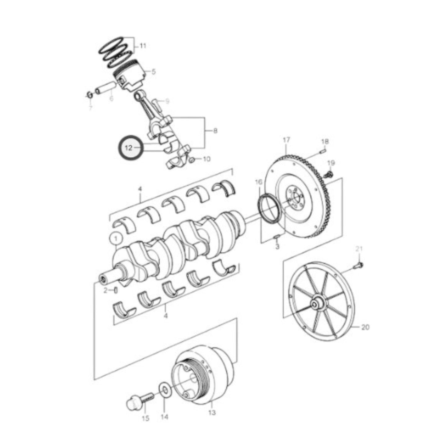 3861233 - Bearing Kit