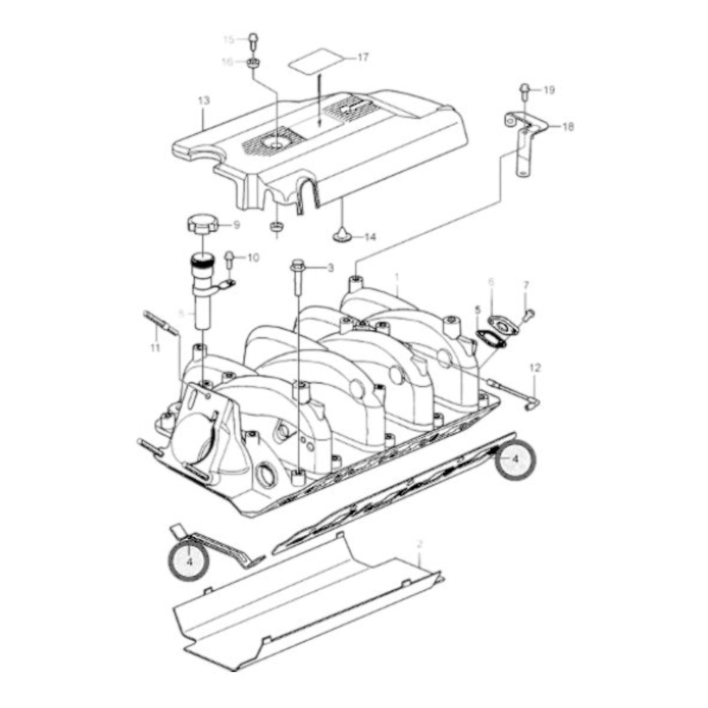 3861290 - Intake Gasket