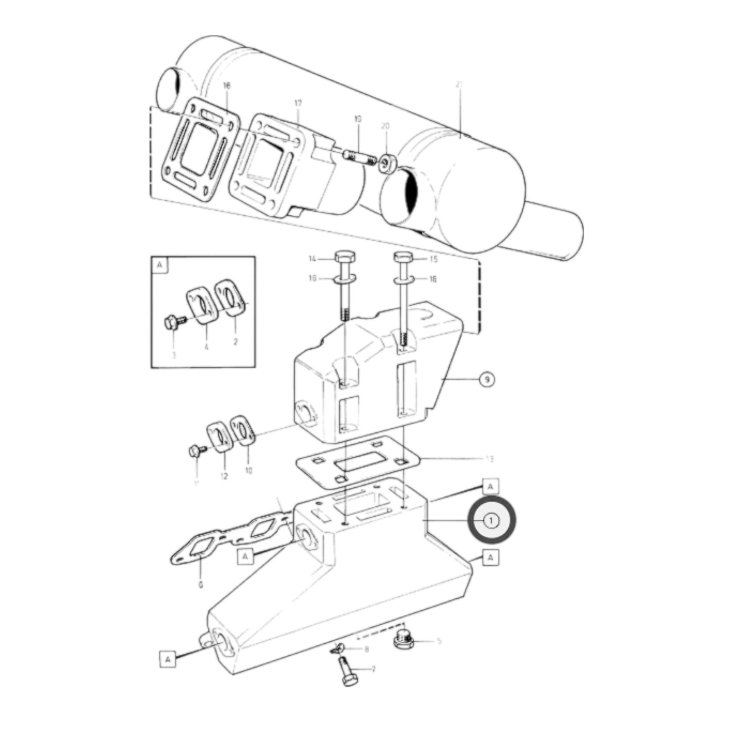 856904 - Exhaust Manifold