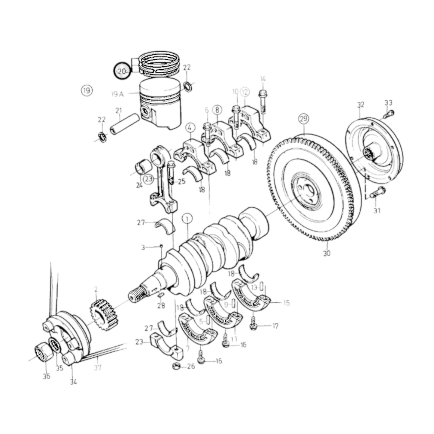861954 - Piston Ring Kit