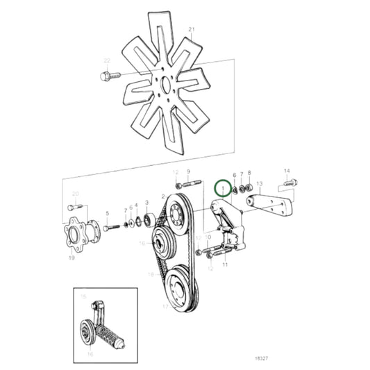 11030668 - Fan Bracket
