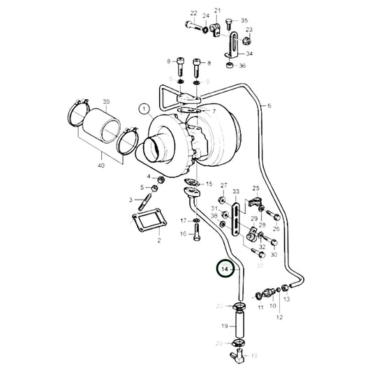 11032300 - Oil Return Pipe