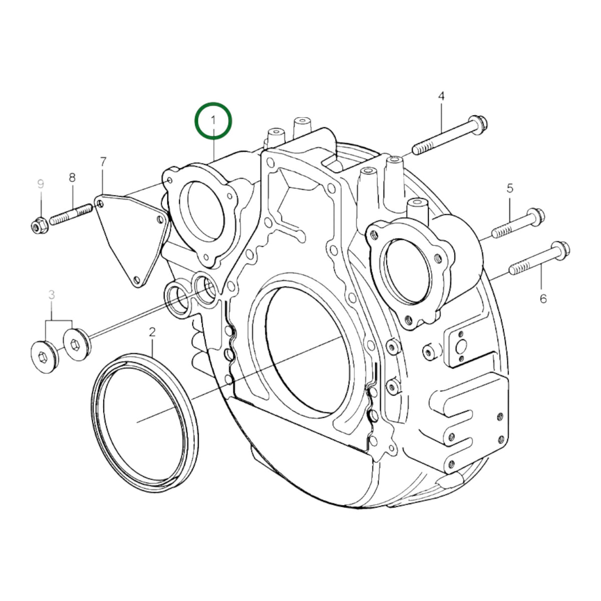 11128689 - Flywheel Housing