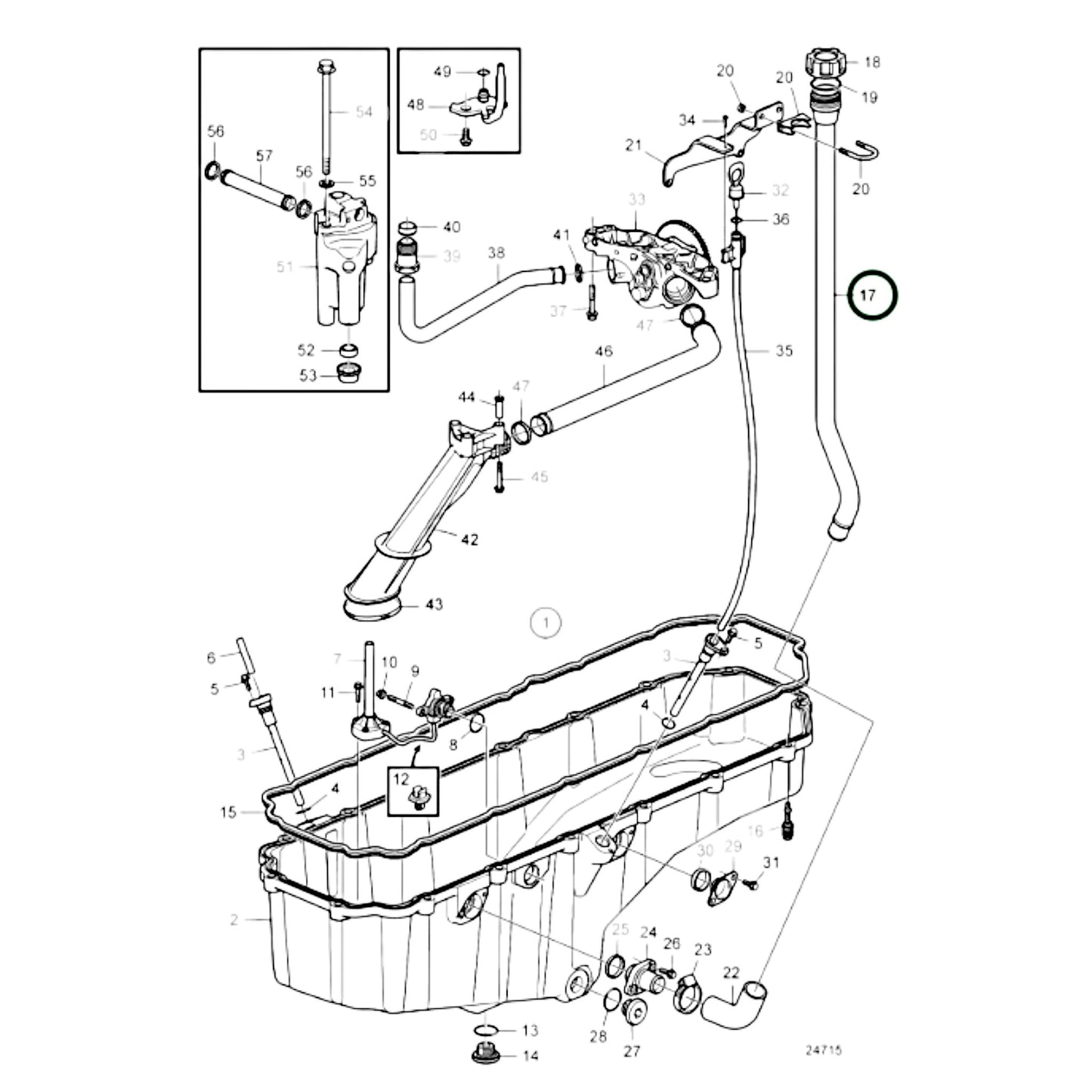 11447070 - Oil Filler Pipe