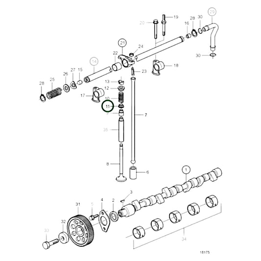 1332137 - Valve Spring Washer