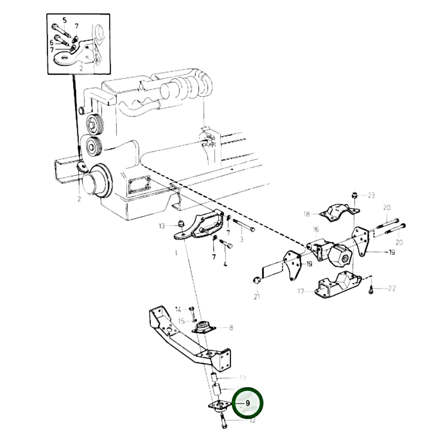 1503490 - Rubber Cushion