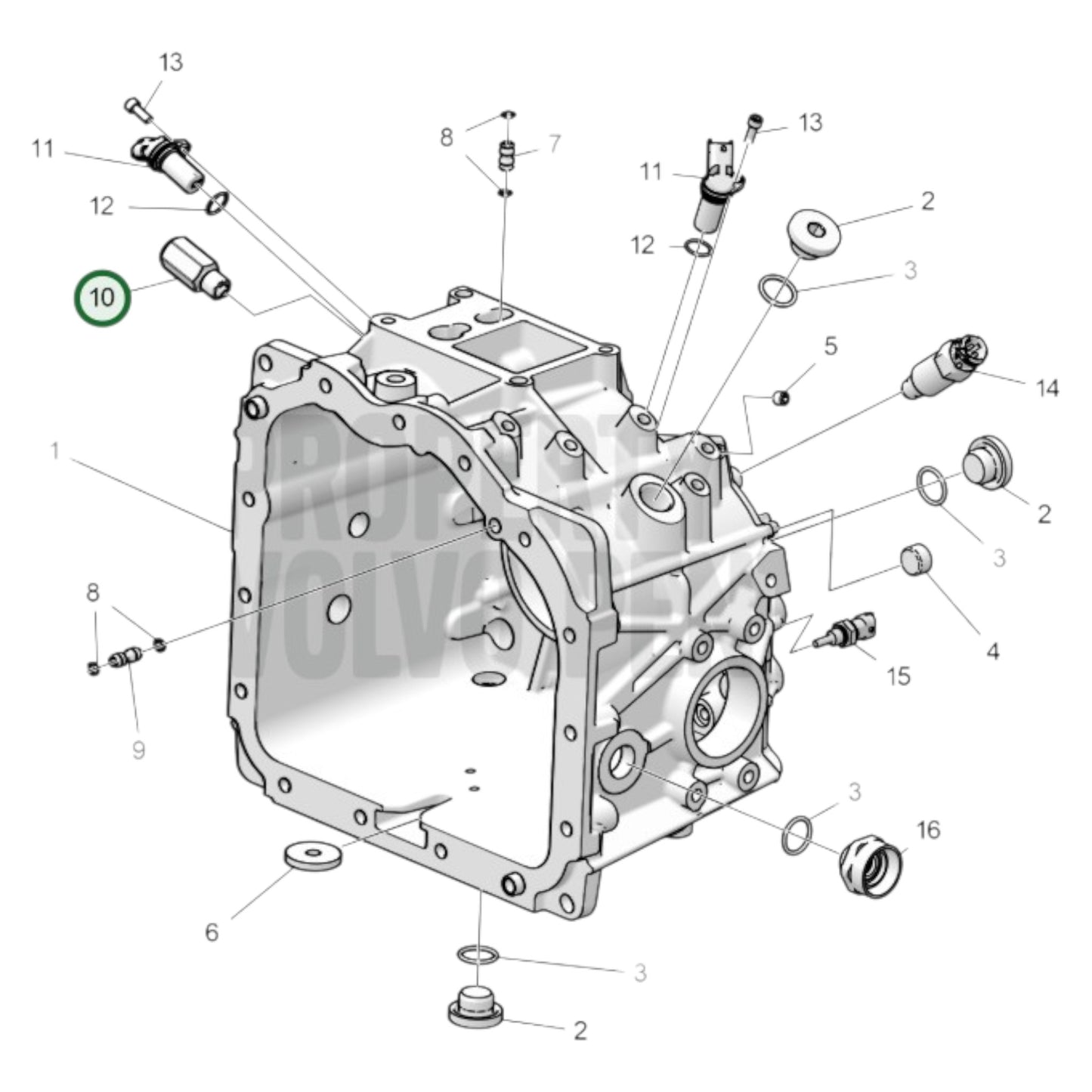 1521896 - Gear Position Detent