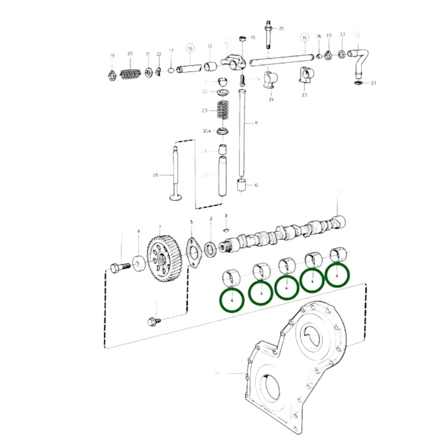 1542067 - Camshaft Bushing