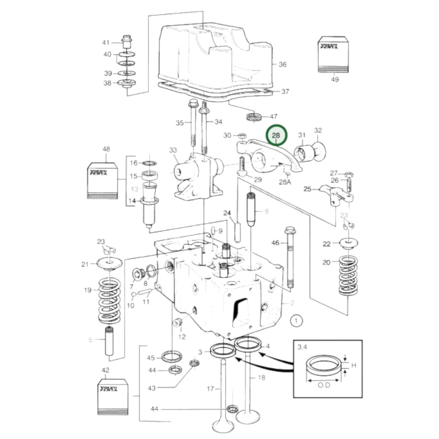 1543441 - Rocker Arm