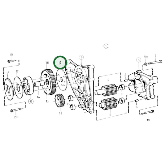 1543598 - Thrust Washer Inner