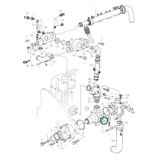 1543847 - L-Nippel/Drain Cock