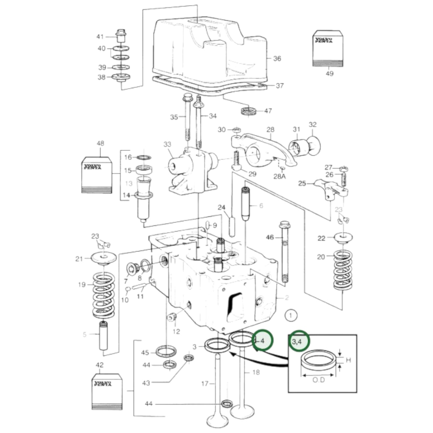 1543861 - Valve Seat