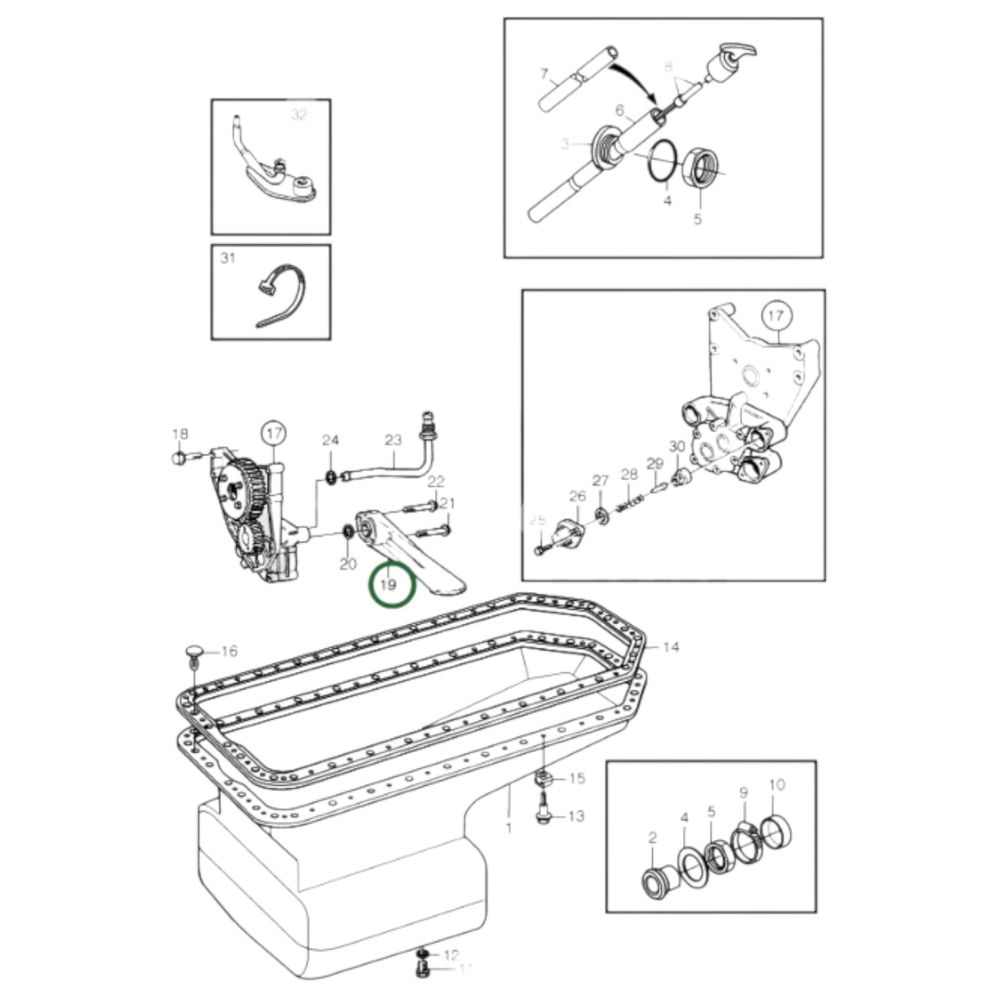1543988 - Oil Strainer