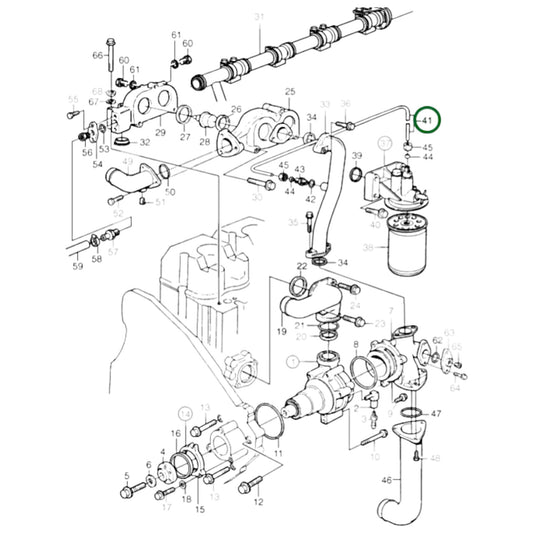 1556088 - Coolant Pipe