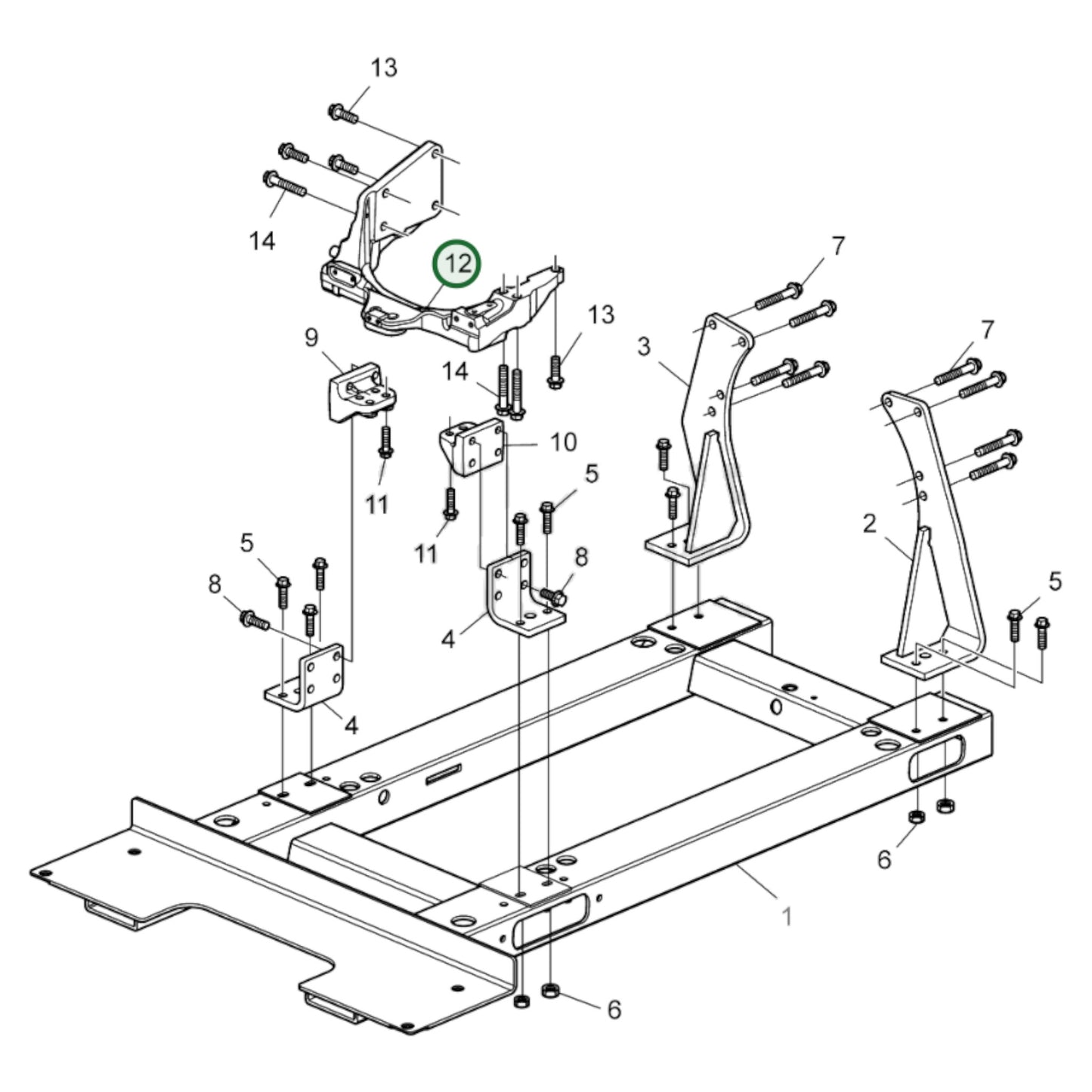 17235395 - Engine Mounting