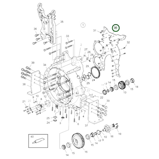 17240549 - Timing Gear Plate