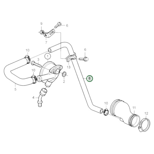 20405630 - Breather Pipe