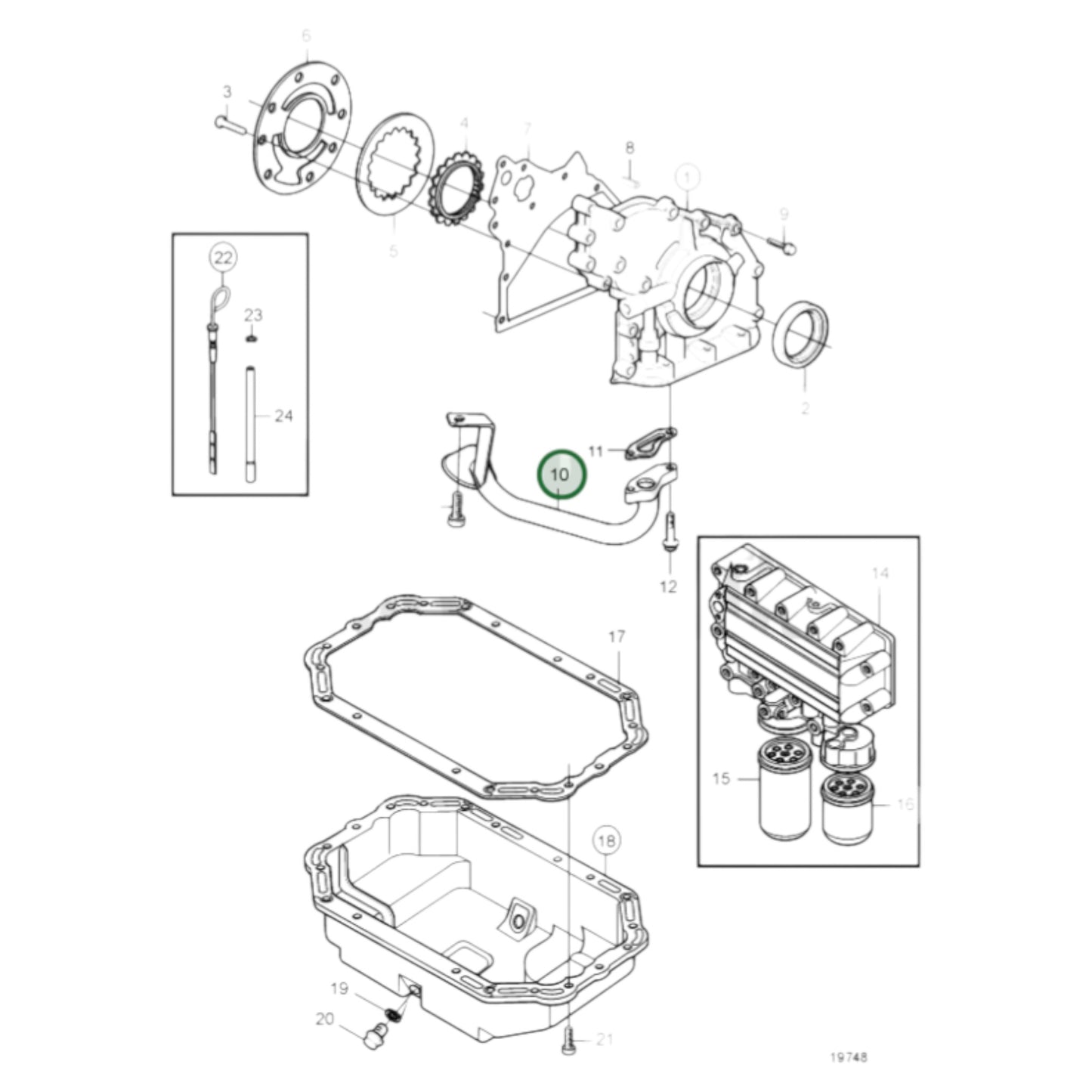 20405635 - Suction Pipe