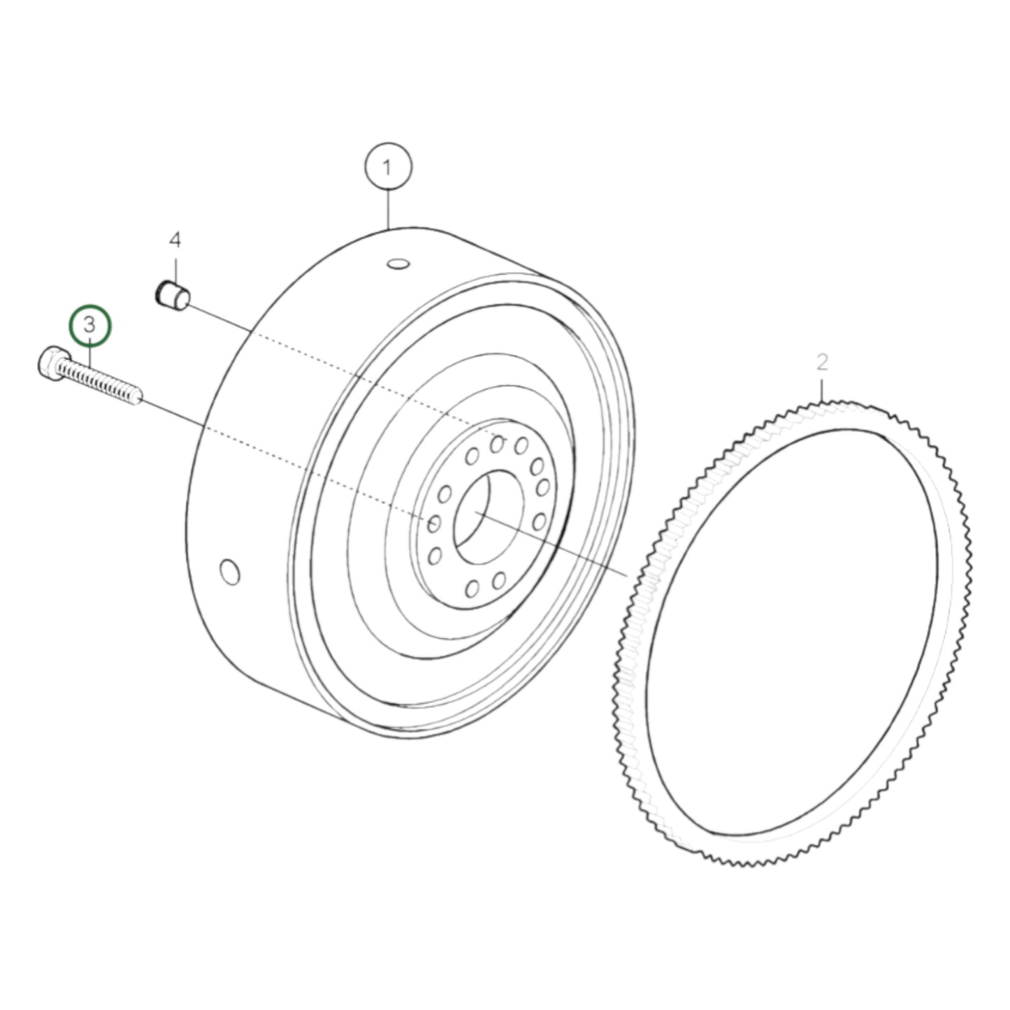 20405654 - Hexagon Screw