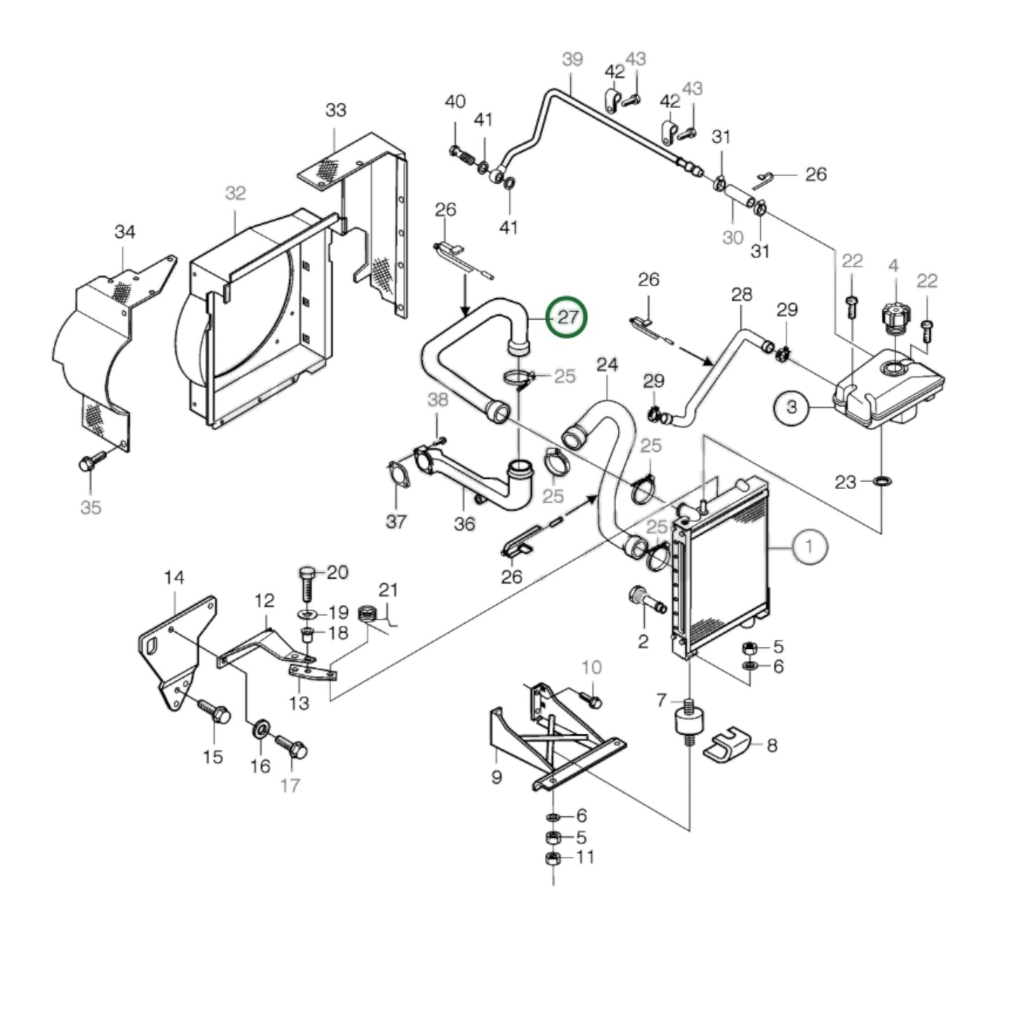 20405657 - Coolant Pipe