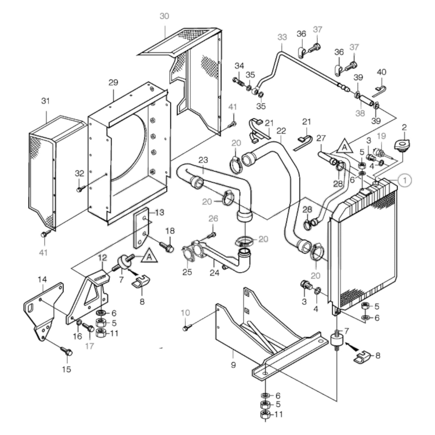 20412293 - Coolant Pipe