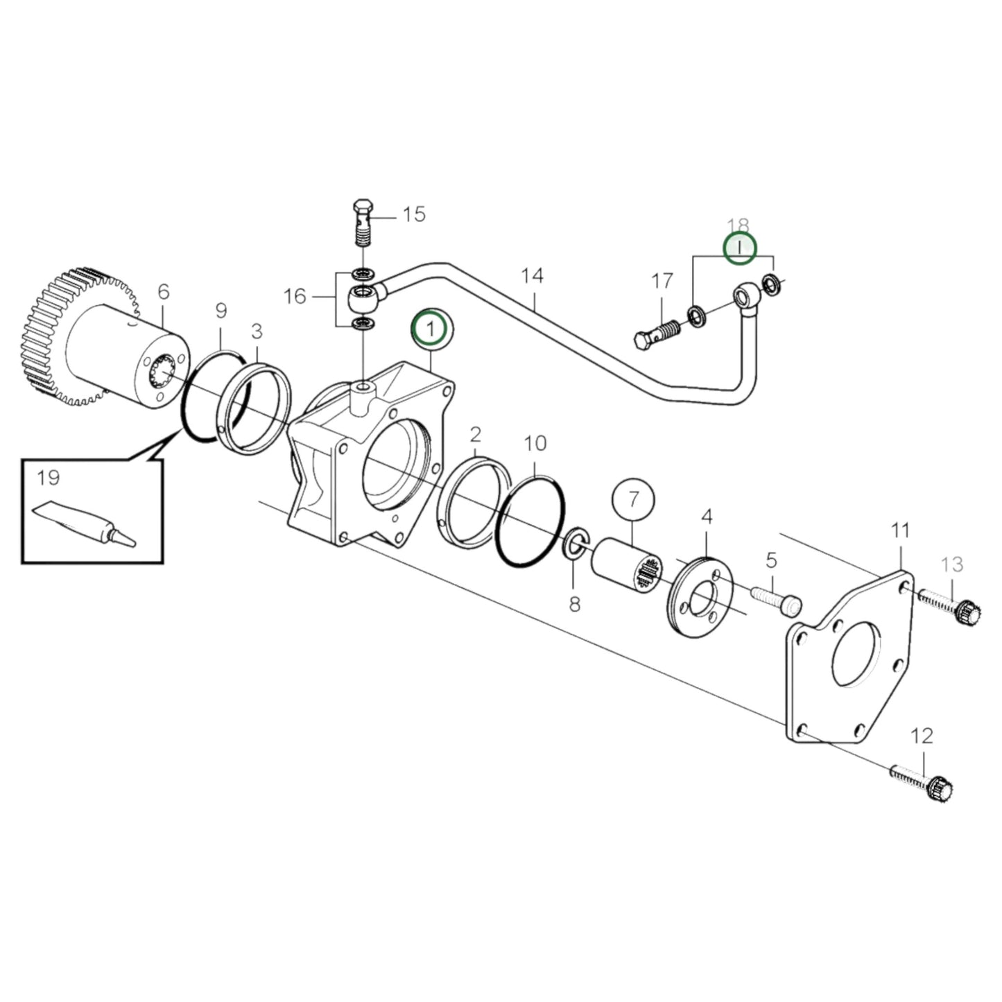 20450805 - Bearing Flange