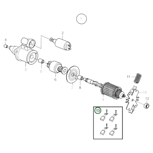 20459059 - Carbon Brush