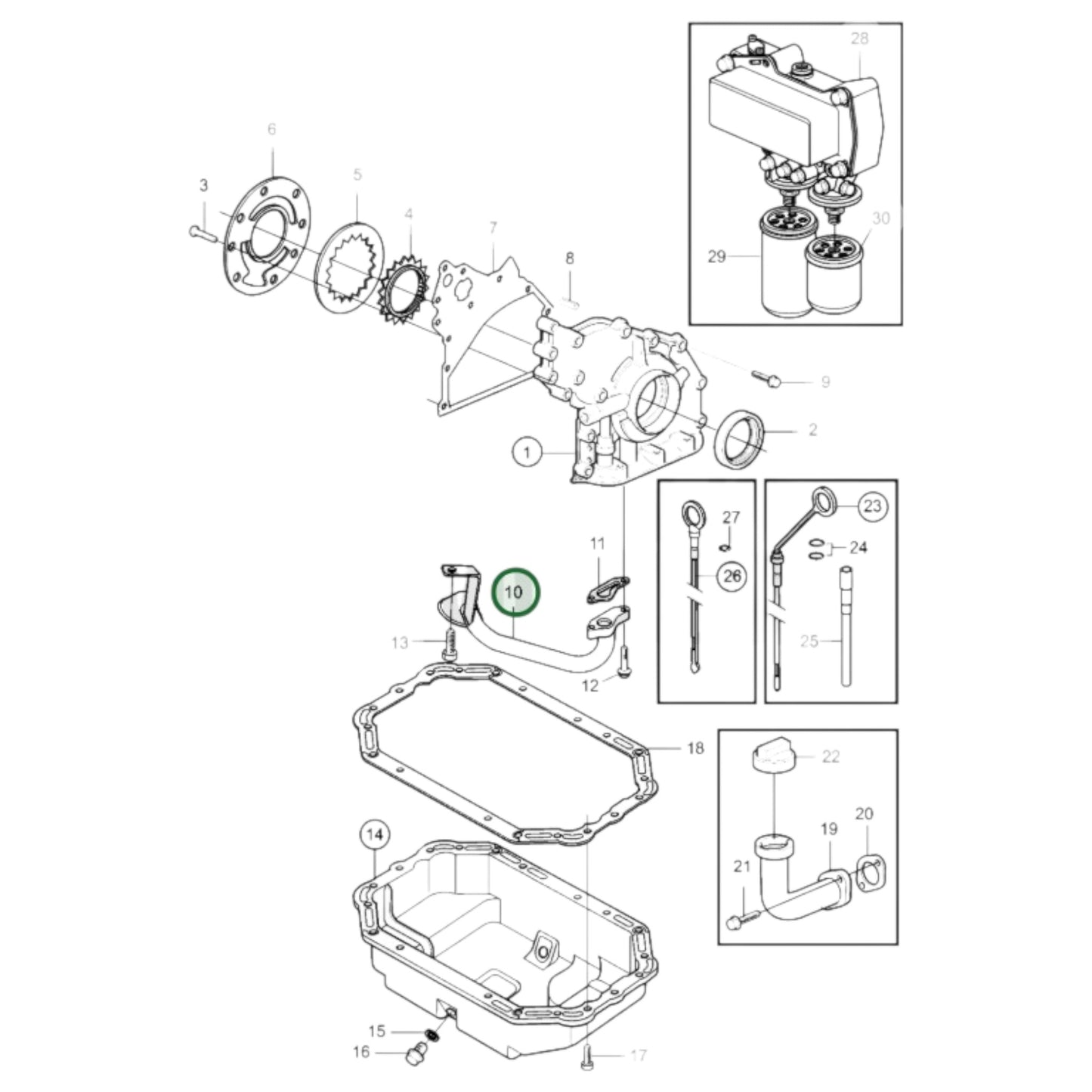 20460016 - Suction Pipe