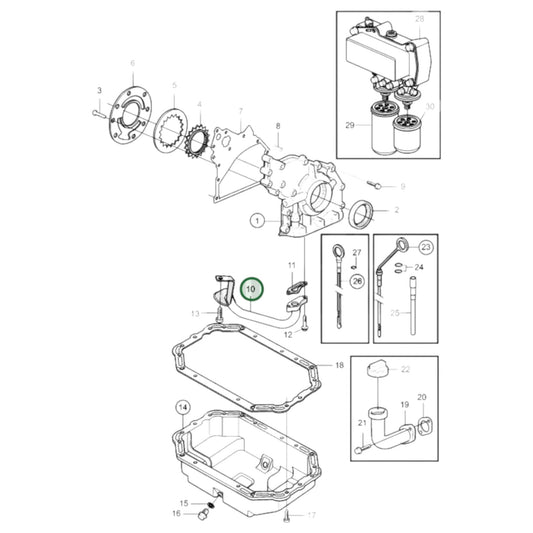 20460016 - Suction Pipe
