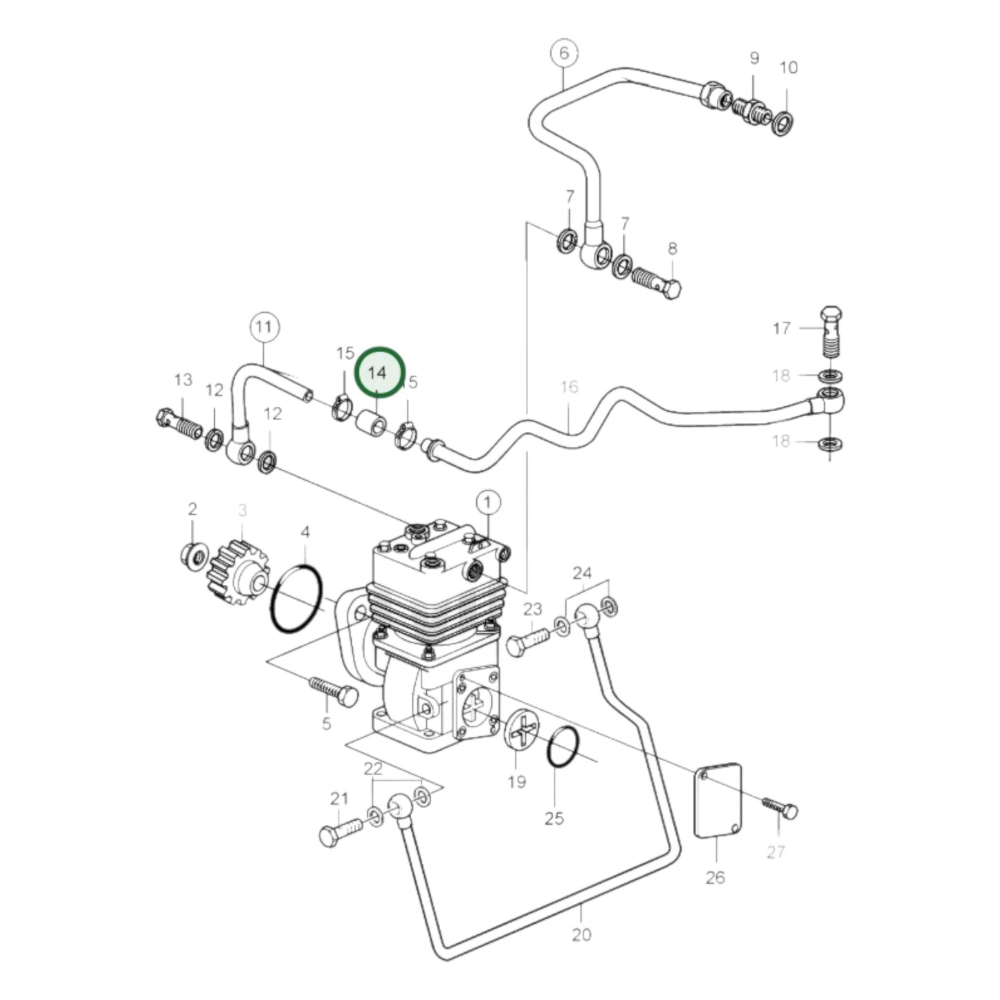 20460399 - Rubber Hose