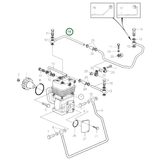 20460412 - Coolant Pipe