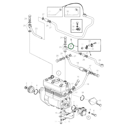 20460413 - Coolant Pipe