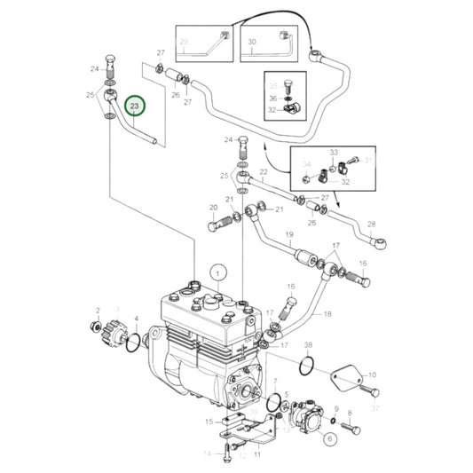 20460414 - Coolant Pipe
