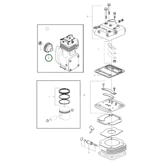 20460474 - Flange Nut