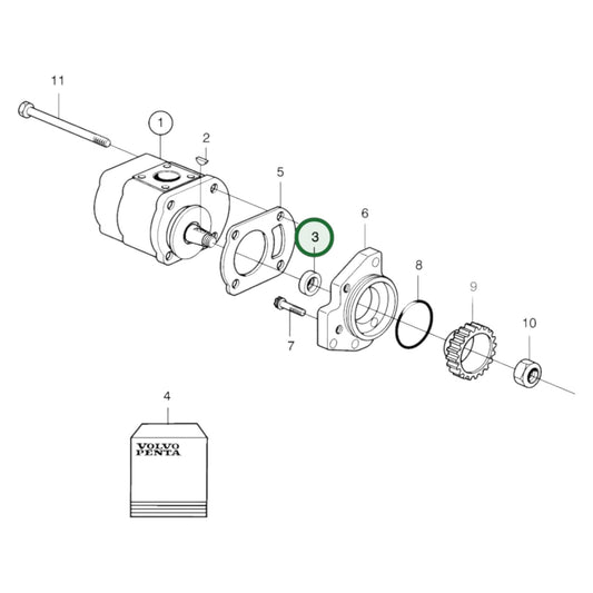 20460515 - Camshaft Seal