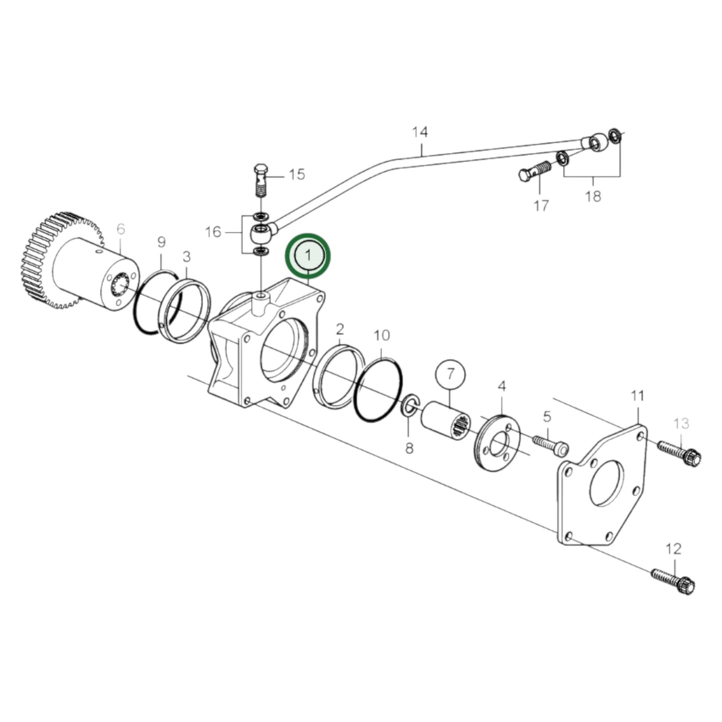 20460518 - Bearing Flange