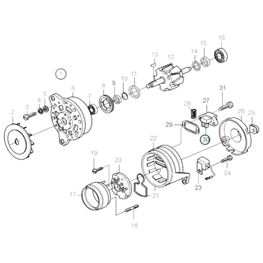 20460886 - Carbon Brush