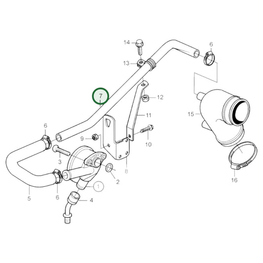 20464428 - Breather Pipe