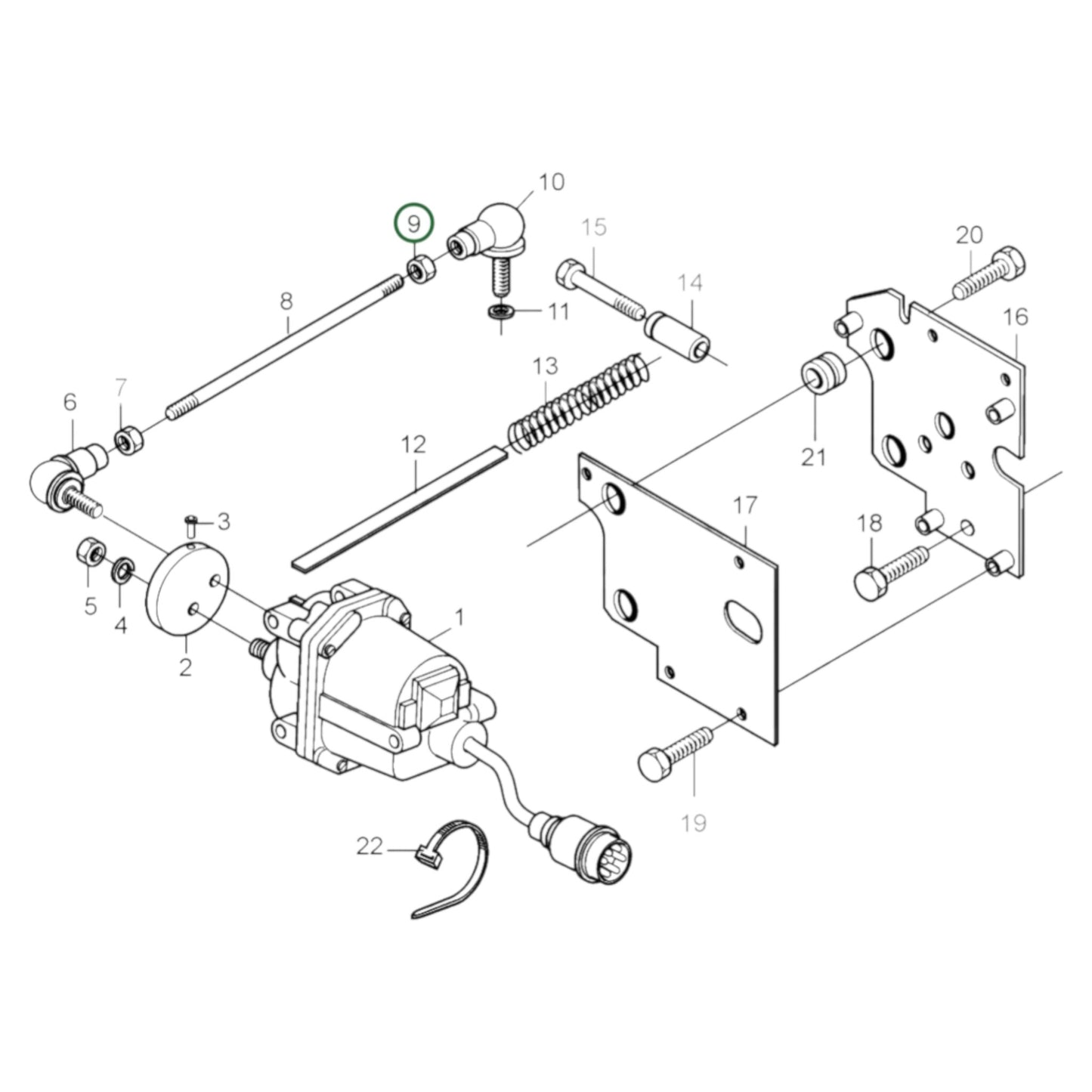 20476067 - Hexagon Nut