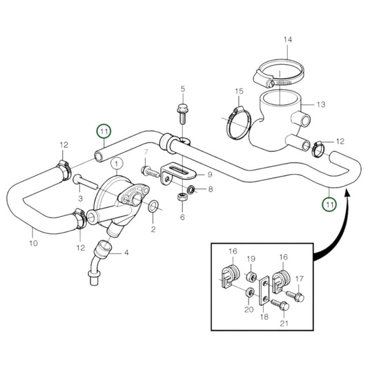 20506111 - Breather Pipe
