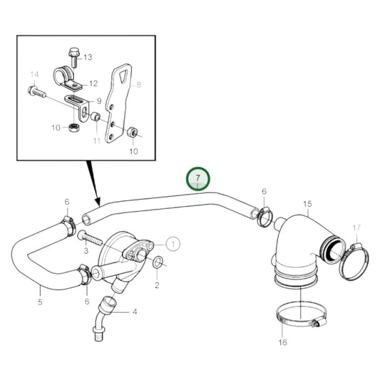 20511321 - Breather Pipe