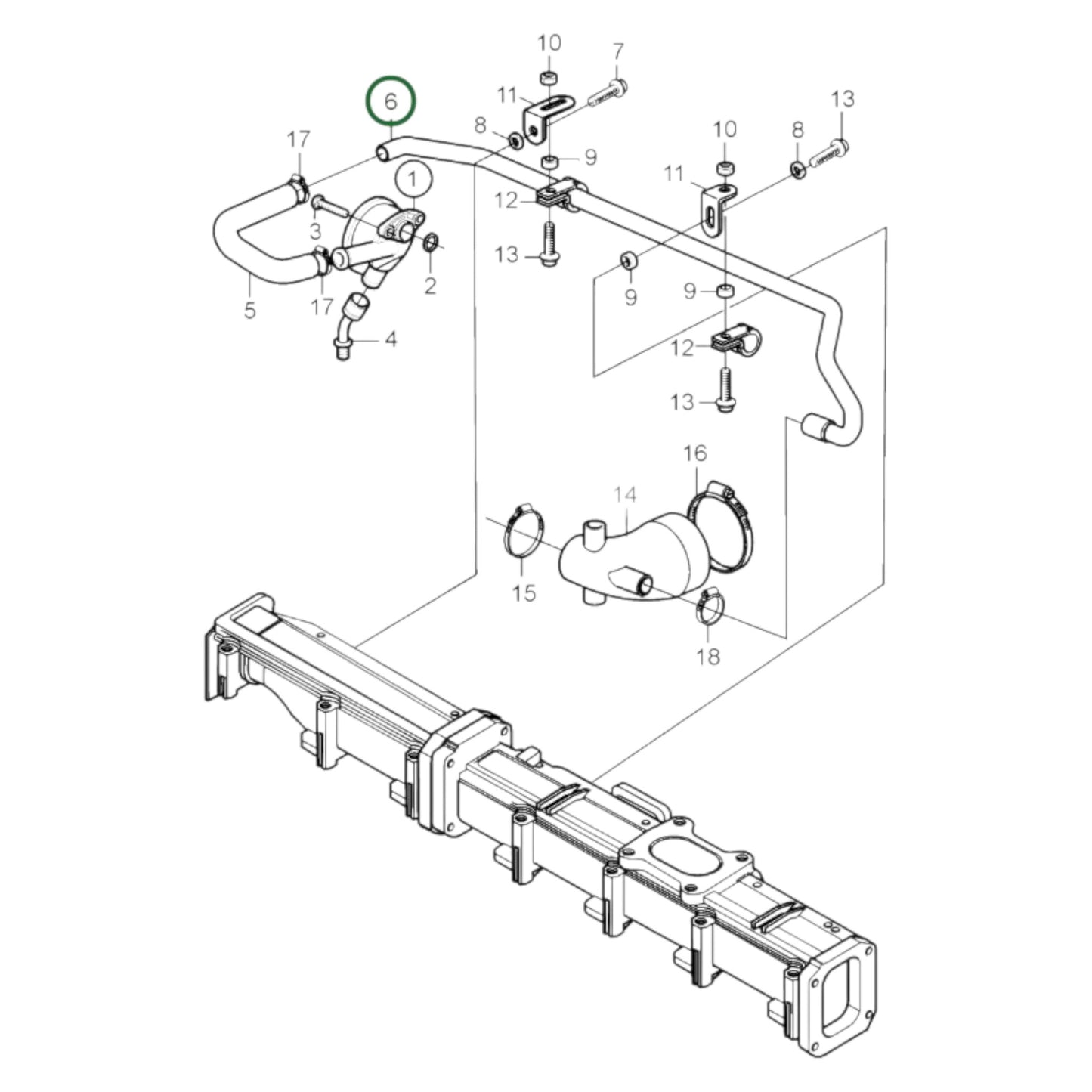 20513339 - Breather Pipe