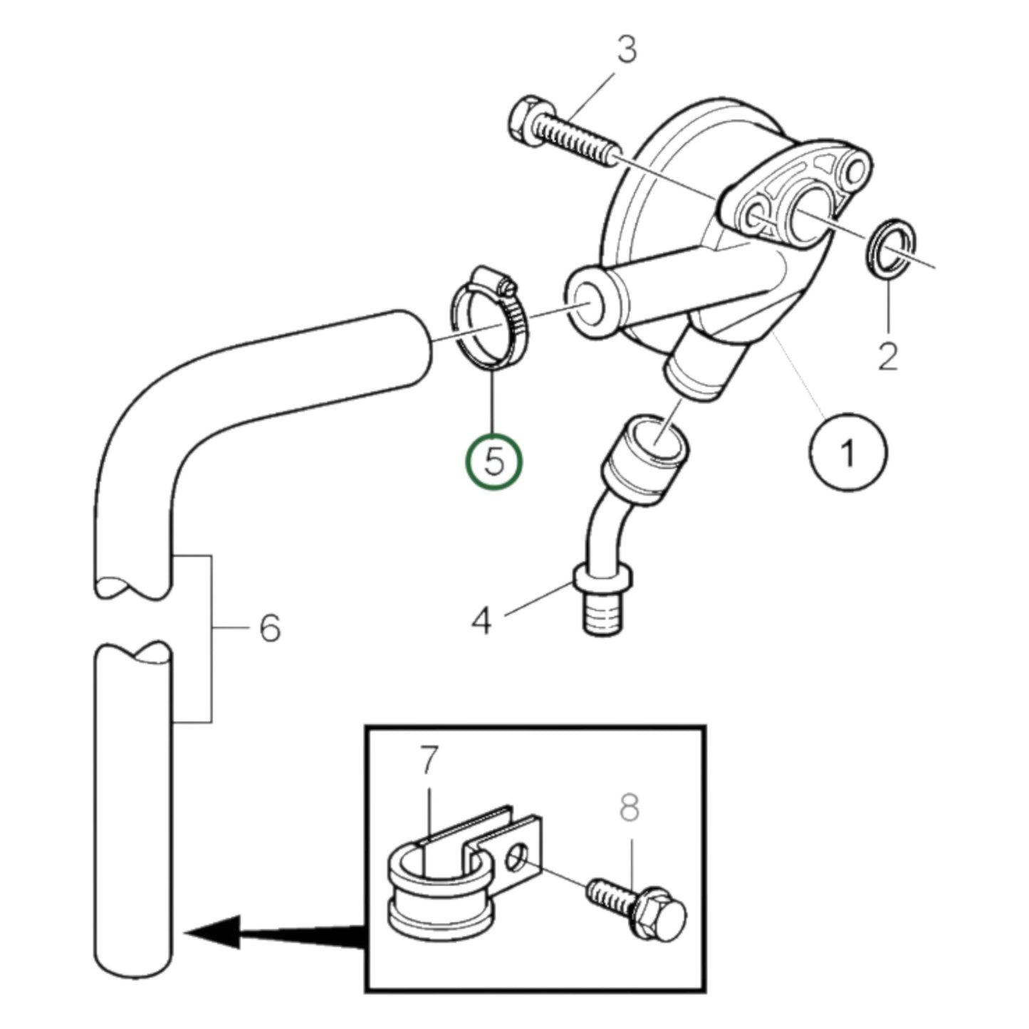 20513342 - Hose Clamp