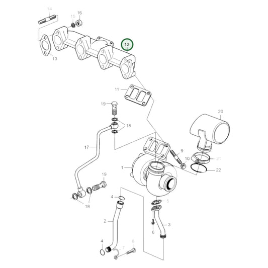 20515554 - Exhaust Pipe