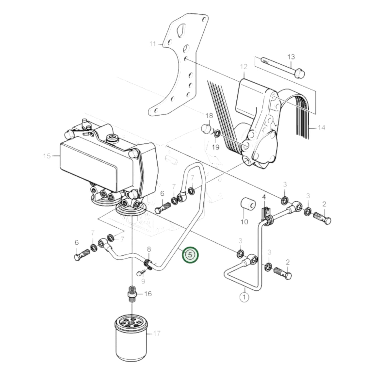 20524626 - Fuel Pipe