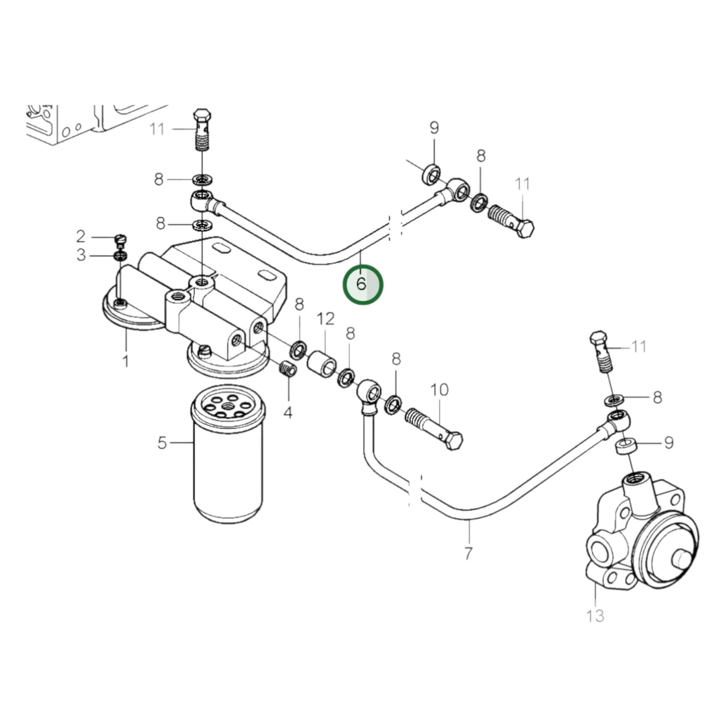 20555330 - Fuel Pipe