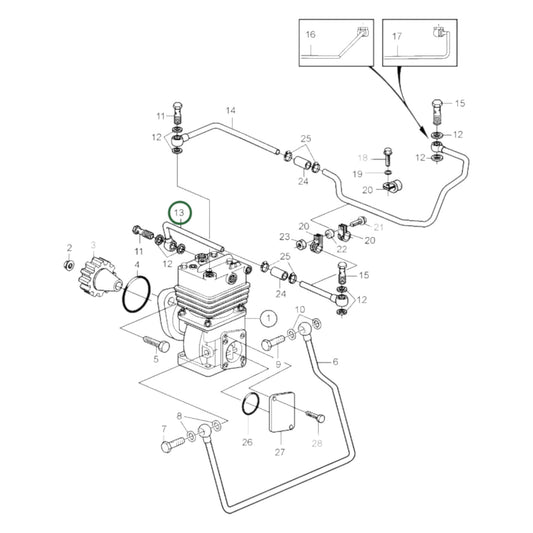 20555351 - Coolant Pipe